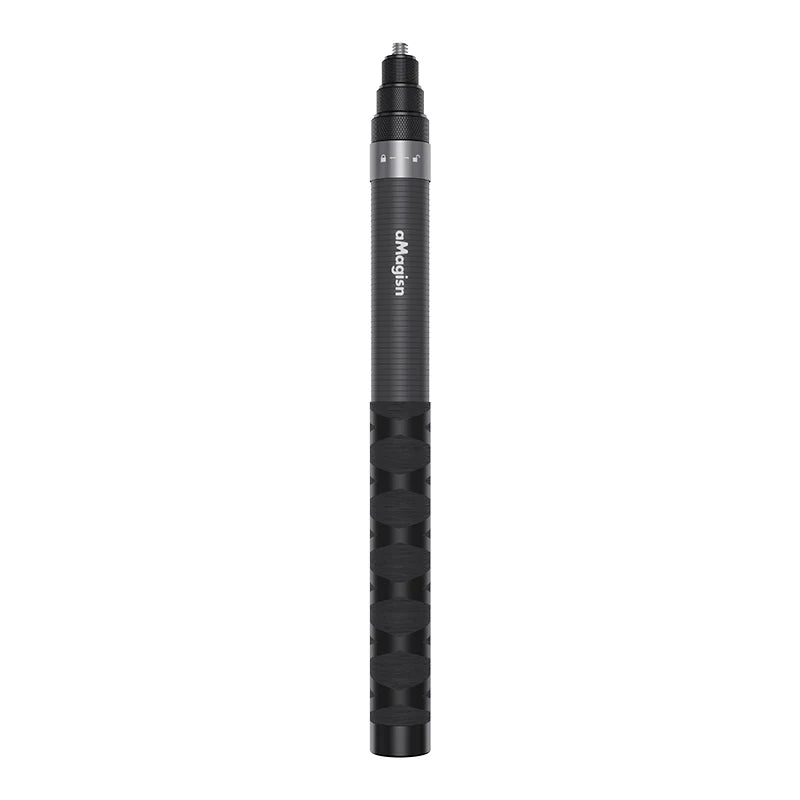 aMagisn 1.2m Carbon Fiber Invisible Selfie Stick for 360° Cameras – GoPro Max, Insta360 X3/X4/X5, DJI Osmo
