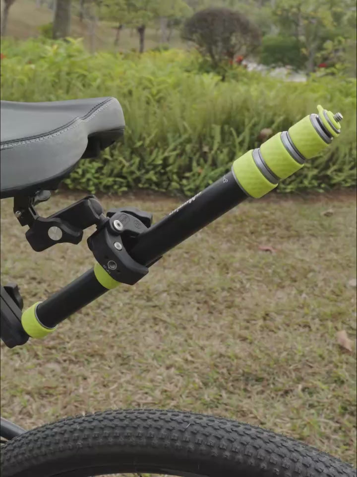 摩托车专业自拍杆 34-110厘米 铝合金 1/4英寸螺纹 适用GoPro DJI Insta360