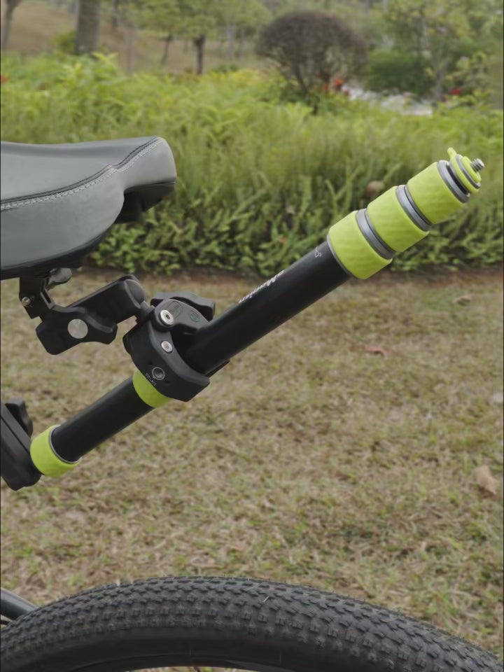 摩托车专业自拍杆 34-110厘米 铝合金 1/4英寸螺纹 适用GoPro DJI Insta360
